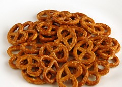 200 calorias de Pretzels Salgado