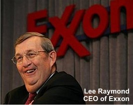 ceo of Exxon, Lee Raymond